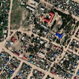 Vilyuysk map(satellite map)