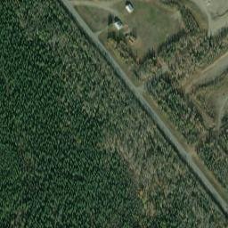 Dot Lake Village Alaska High Resolution Satellite Map