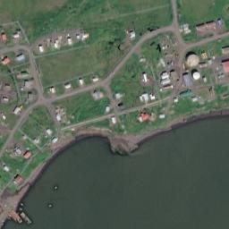 Saint Michael Alaska High Resolution Satellite Map