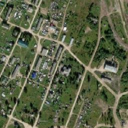 Borovoy map(satellite map)