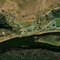 Takotna Alaska High Resolution Satellite Map