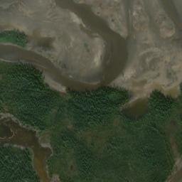 Kathakne Alaska High Resolution Satellite Map