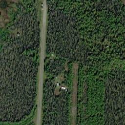 Chulitna Alaska High Resolution Satellite Map