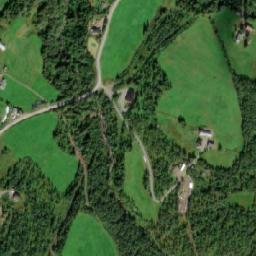 Satellite view of The Hessdalen lights