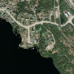 Porosozero map(satellite map)