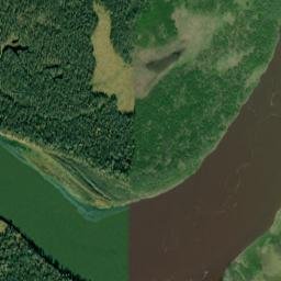 Lamont Alaska High Resolution Satellite Map