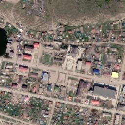 Borogontsy map(satellite map)