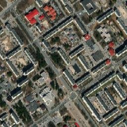 Kogalym map(satellite map)