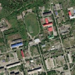 Orotukan map(satellite map)