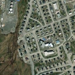 Salluit map(satellite map)