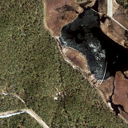 Sunshine Alaska High Resolution Satellite Map