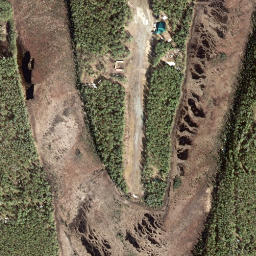 Montana Alaska High Resolution Satellite Map