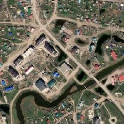 Churapcha map(satellite map)