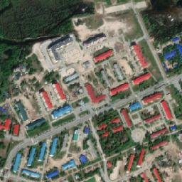 Novoagansk map(satellite map)