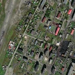 Evensk map(satellite map)