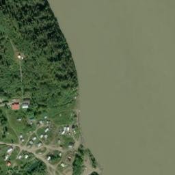 Russian Mission Alaska High Resolution Satellite Map