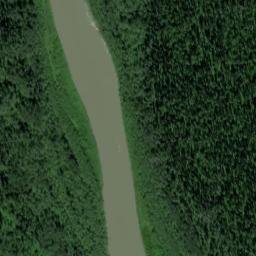 Stony River Alaska High Resolution Satellite Map