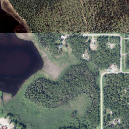 Willow map(satellite map)