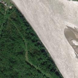 Mellicks Trading Post Alaska High Resolution Satellite Map