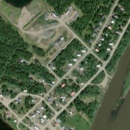 Lower Kalskag Alaska High Resolution Satellite Map