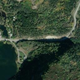 Chitina Alaska High Resolution Satellite Map