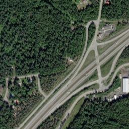 Eklutna Alaska High Resolution Satellite Map