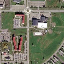 Fort Richardson Alaska High Resolution Satellite Map