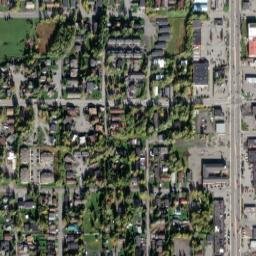 Homesite Park Alaska High Resolution Satellite Map