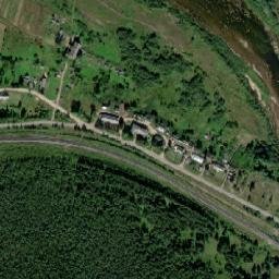 Ust’-Shonosha map(satellite map)