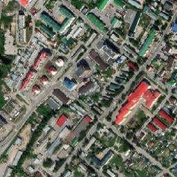 Khanty-Mansiysk map(satellite map)