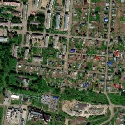 Krasavino map(satellite map)