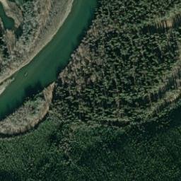 Kashegelok Alaska High Resolution Satellite Map