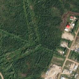Hay River map(satellite map)