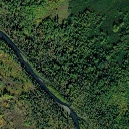 Silvertip Alaska High Resolution Satellite Map