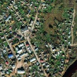 Verkhovazh’ye map(satellite map)