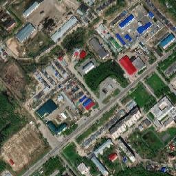 Strezhevoy map(satellite map)