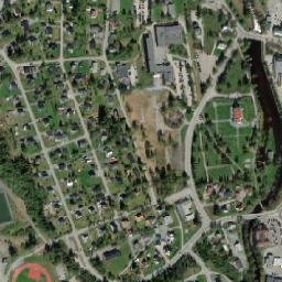 Vestre Toten map(satellite map)