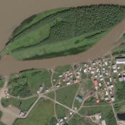 Napaskiak Alaska High Resolution Satellite Map