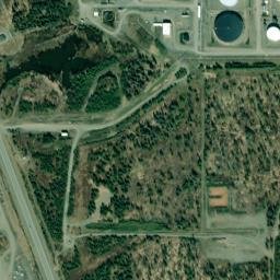 Port Nikiski Alaska High Resolution Satellite Map