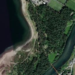 Satellite view of Vangsvatnet Voss