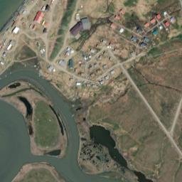Tununak Alaska High Resolution Satellite Map