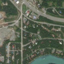 Naptowne Alaska High Resolution Satellite Map