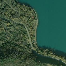 Snug Harbor Alaska High Resolution Satellite Map