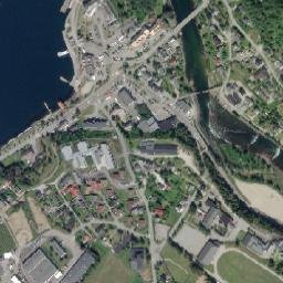 Eidfjord map(satellite map)