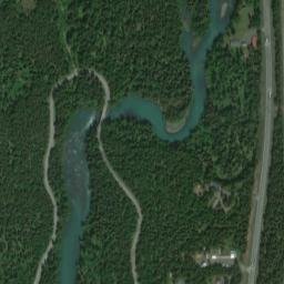 Falls Alaska High Resolution Satellite Map
