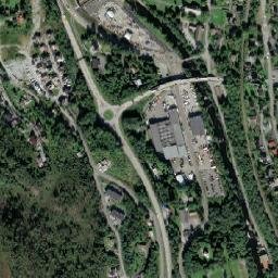 Indre Arna map(satellite map)
