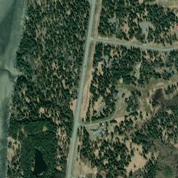 Kalifornsky map(satellite map)