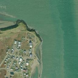 Mekoryuk Alaska High Resolution Satellite Map