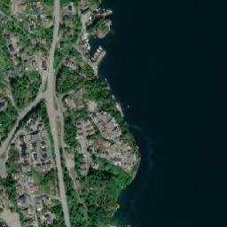 Knappskog map(satellite map)