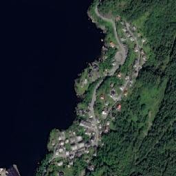 Samnanger map(satellite map)